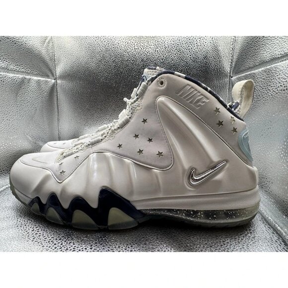 RARE 🚀 Size 13 - Nike Barkley‎ Foam Posite Max Premium USA Olympics 588527-100 - Picture 5 of 9